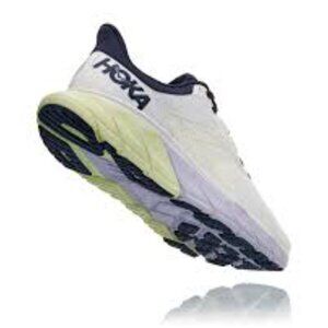 Hoka One One Arahi 5  Shoes Blanc De Blanc/Outer Space/Size9.5B